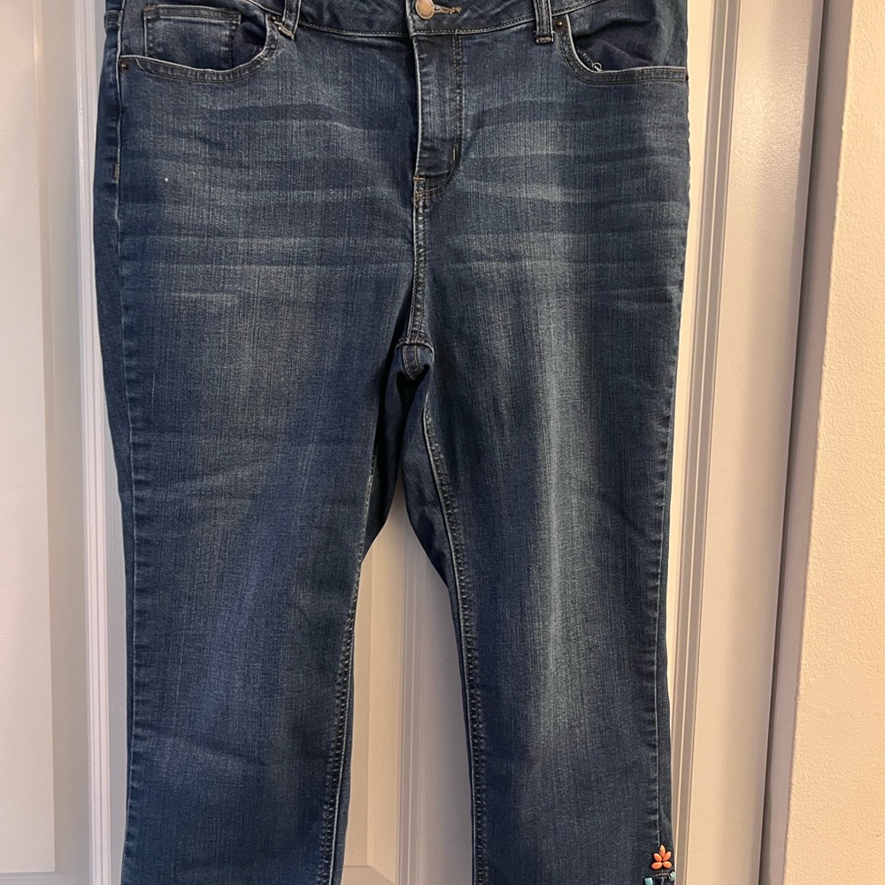 Westport Dark Blue Ankle Jeans